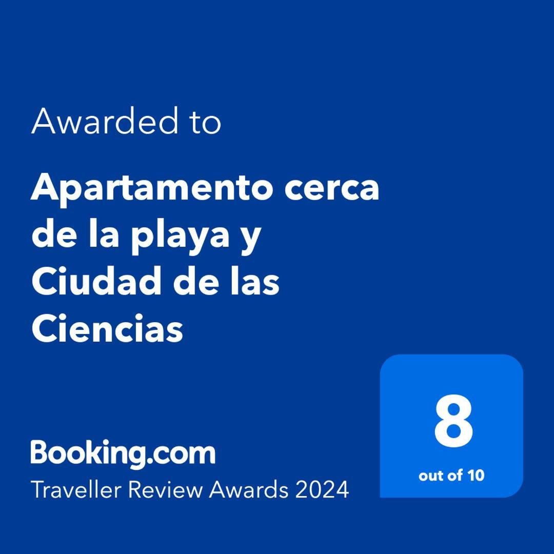 Apartamento Cerca De La Playa Y Ciudad De Las Ciencias Valencia Luaran gambar